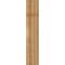 Ekena Millwork Framed Board-n-Batten Shutters w/Z-Bar, Rough Sawn Western Red Cedar, 16 1/8W x 83H, PR RBF06Z16X083RWR - alternate 3